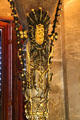 Detail of column in master bedroom at Palau Güell. Barcelona, Spain.