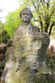 Monument to American dentist Horace Wells , pioneer in use of anesthesia by René Bertrand-Boutée at United States Place. Paris, France.