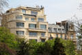 Residential buildings in 16th arrondissement. Paris, France.