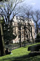 Building beside Montmartre. Paris, France.