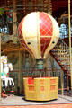 Hot air balloon seat on Trocadero Carrousel. Paris, France