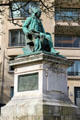 Benjamin Franklin monument by John J. Boyle near Place du Trocadéro. Paris, France.