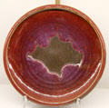 Enamelled plate from France at Museum of Decorative Arts. Paris, France.