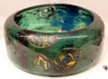 Opus Salomonis glass basin by Émile Gallé at Museum of Decorative Arts. Paris, France.