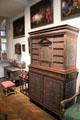 Armoire with Pewter marquetry from Paris at Museum of Decorative Arts. Paris, France.