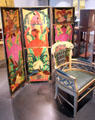 "Fauns" screen by André Mare for Compagnie des Arts Français of Paris at Museum of Decorative Arts. Paris, France.