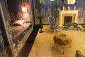 Jeanne Lanvin's bedroom by Armand Albert Rateau at Museum of Decorative Arts. Paris, France.