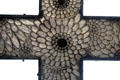Detail of doors of Lalique Pavilion by René Lalique at Museum of Decorative Arts. Paris, France.