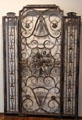 Wrought iron bouquet gates by Edgar Brandt of Paris at Museum of Decorative Arts. Paris, France.