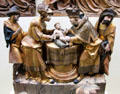 Circumcision carving from Anvers at Cluny Museum. Paris, France.