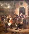 Child beggar painting by Jan Steen at Petit Palace Museum. Paris, France.