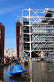 Stravinsky Fountain by Jean Tinguely & Niki de Saint Phalle at Georges Pompidou Center. Paris, France.