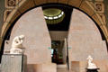 Architectural detail of how former rail station was converted to Musée d'Orsay. Paris, France.