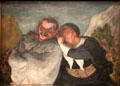 Crispin & Scapin painting by Honoré Daumier at Musée d'Orsay. Paris, France.