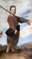 The Club-foot portrait by Jusepe de Ribera at Louvre Museum. Paris, France.