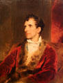 Sculptor Antonio Canova portrait copy after Sir Thomas Lawrence at Louvre Museum. Paris, France.