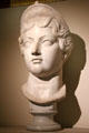 Lucille wife of Lucius Verus giant portrait head from Tunisia at Louvre Museum. Paris, France.