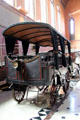 L'Obéissante steam-powered 12-passenger omnibus by Amédée Bollée maintained speeds of 30km/h at Arts et Metiers Museum. Paris, France.