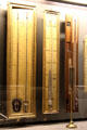 Barometers at Arts et Metiers Museum. Paris, France.