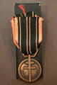 FFI Medal of Resistance at Army Museum at Les Invalides. Paris, France.