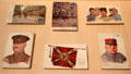 WWI postcards including Generals Pershing & Joffre after paintings by Joseph-Félix Bouchor at Vannes Museum of Beaux Arts. Vannes, France.