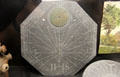 Sundial at St Malo Museum. St Malo, France.