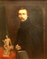 Self portrait by Eugène Amaury-Duval of Paris at Museum of Fine Arts of Rennes. Rennes, France.