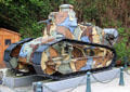 Renault tank FT17, first employed May 1918, at Armistice Rail Car museum. Compiègne, France.