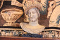 Bust of François I in Cupbearer's Room in Royal Lodge at Chateau Royal of Amboise. Amboise, France.