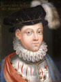 François II painting at Blois Chateau. Blois, France.