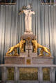Joan of Arc statue by André Vermare from Lyon at Orleans Cathedral. France.