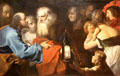 Diogenes searching for honest man painting by Pieter van Mol at Orleans Beaux Arts Museum. Orleans, France.