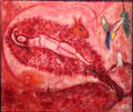 Song of Songs II painting by Marc Chagall at Chagall Museum. Nice, France.