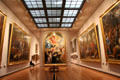 Gallery at Musée des Beaux-Arts. Lyon, France.