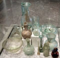 Syrian Roman glassware from Sidon at Beaux-Arts Museum. Lyon, France.