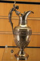 Silver ewer by Atelier des Frères Favier of Lyon at Beaux-Arts Museum. Lyon, France.