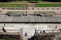 Stage area of Gallo Roman Theatre of Lugdunum. Lyon, France.
