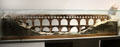 Model of Pont du Gard by Auguste Pelet at Musée de la Romanité. Nimes, France.