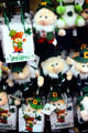 Leprechauns on street stand. Dublin, Ireland.