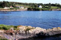 Village on coast near Snave. Ireland.