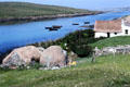 Isolated house on Sky Road, Connemara. Ireland