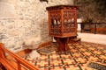 Hill of Tara church interior. Ireland.