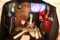 Depiction of military leaders at Battle of the Boyne museum. Ireland.