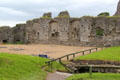 Curtain walls around Trim Castle. Trim, Ireland.