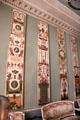 Wall hangings in Boudoir at Castletown House. Ireland.