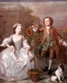 Mackinen Children painting by William Hogarth at National Gallery of Ireland. Dublin, Ireland.