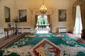 State reception room at Aras an Uachtarain. Dublin, Ireland.