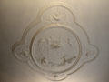 Sculpted ceiling design by Lafranchini Brothers in state reception room at Aras an Uachtarain. Dublin, Ireland.