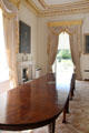 State dining room at Aras an Uachtarain. Dublin, Ireland.