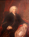 Portrait of Loftus family member at Rathfarnham Castle. Dublin, Ireland.